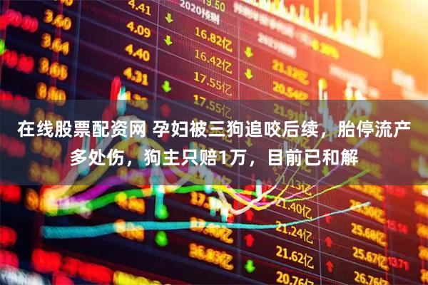 在线股票配资网 孕妇被三狗追咬后续，胎停流产多处伤，狗主只赔1万，目前已和解